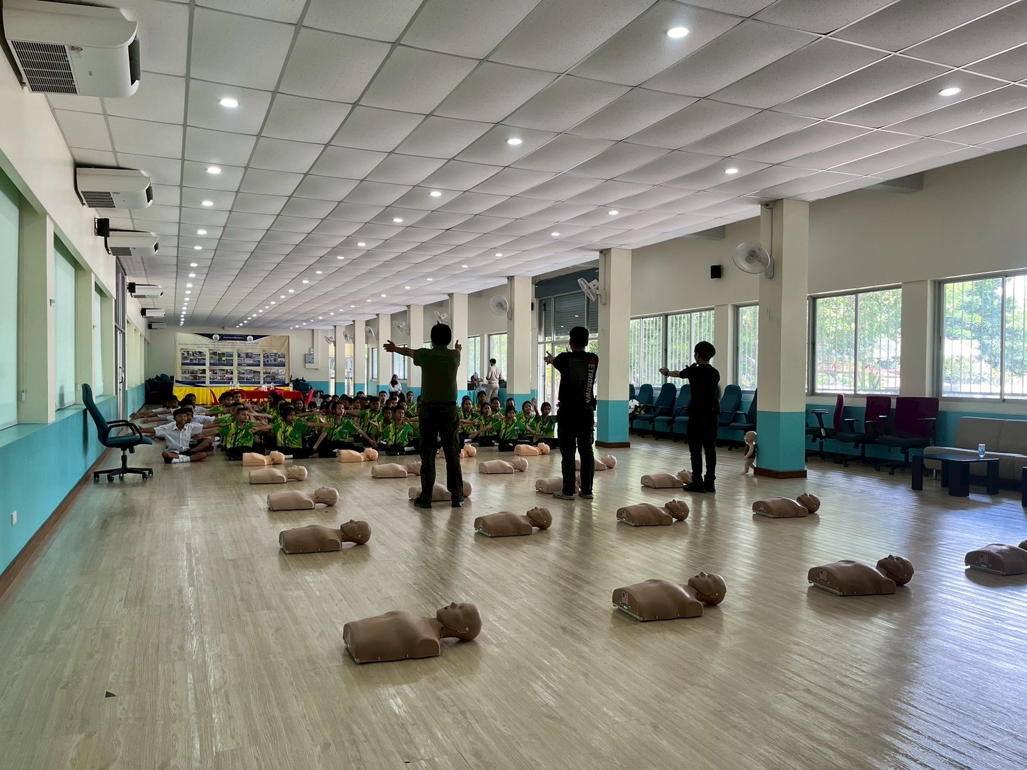 บรรยากาศการอบรม