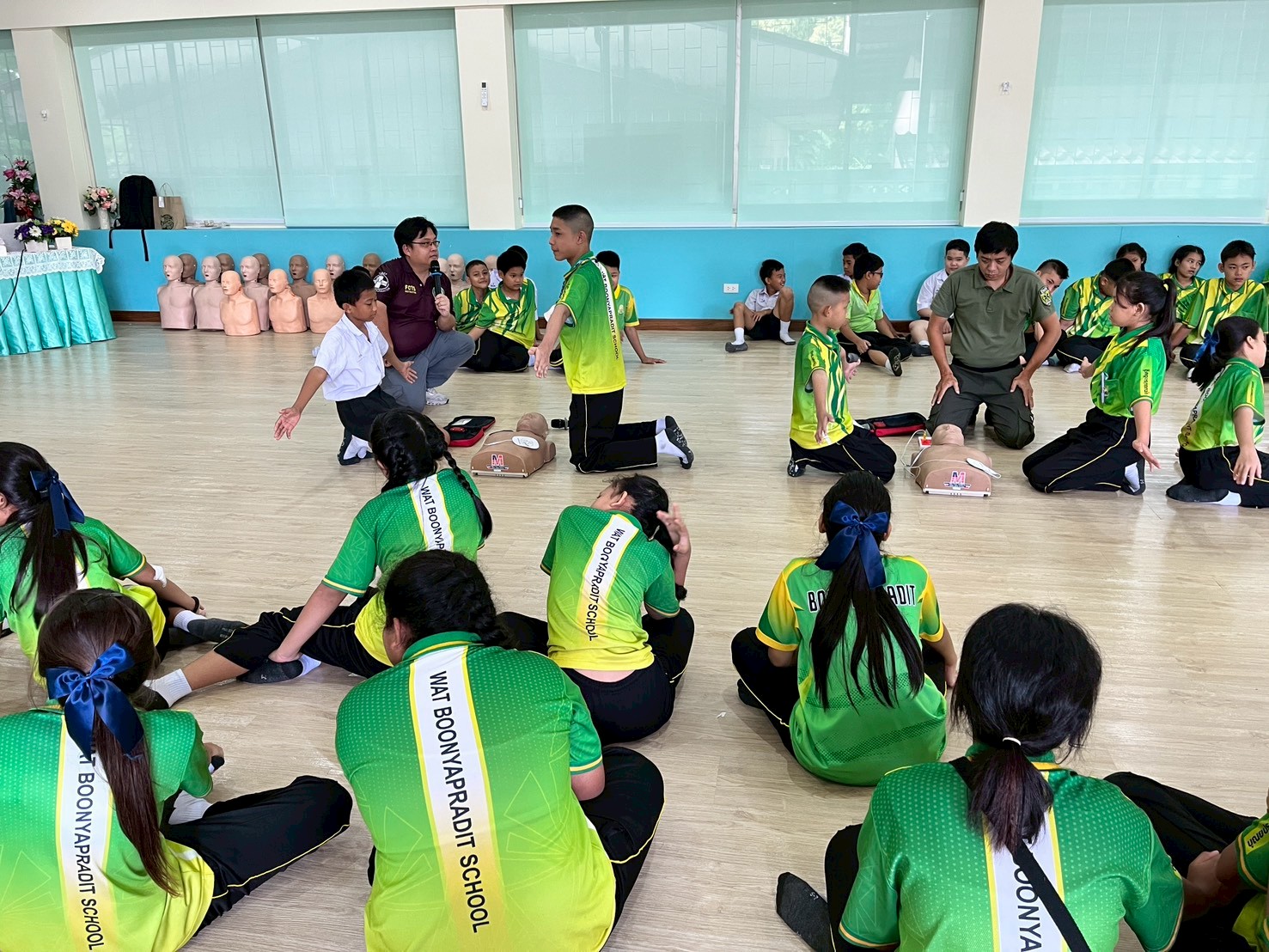 บรรยากาศการอบรม
