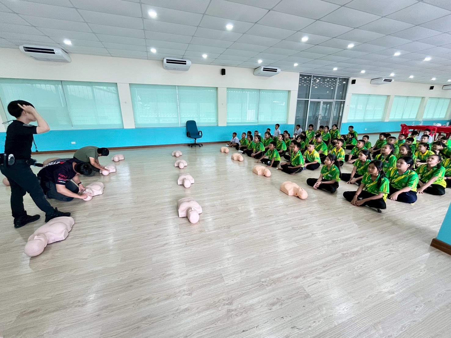 บรรยากาศการอบรม