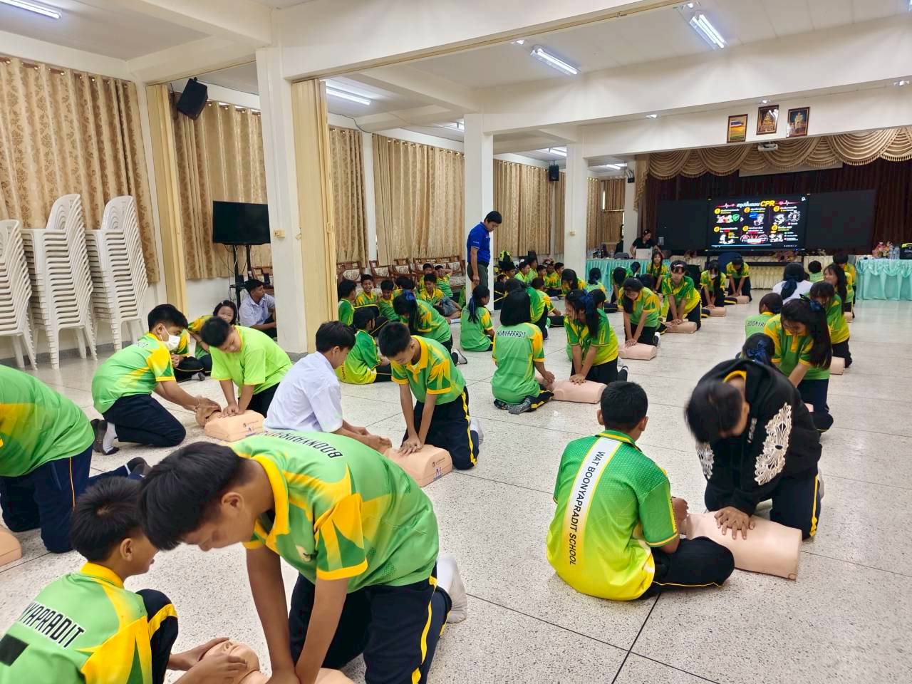 บรรยากาศการอบรม