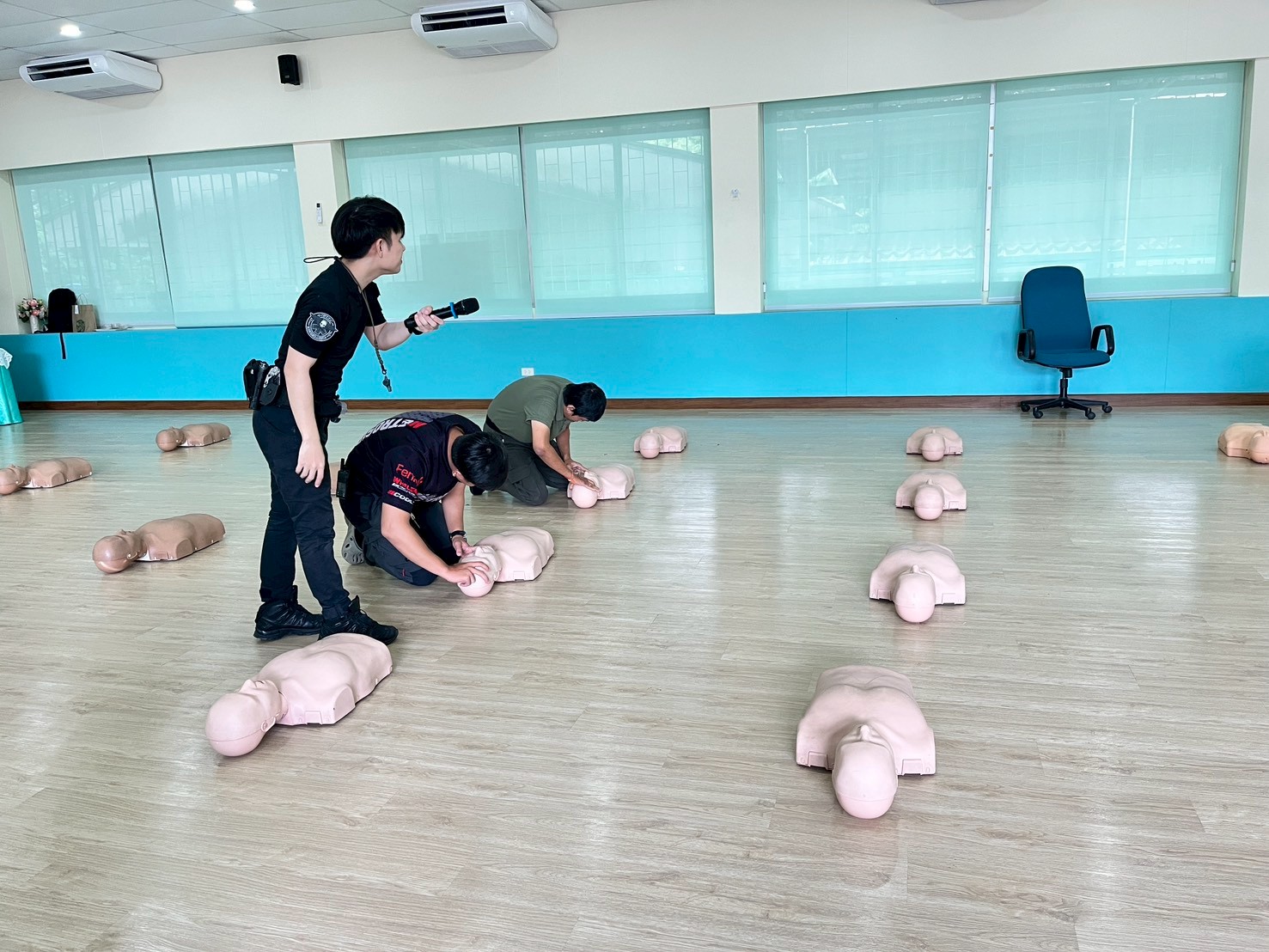 บรรยากาศการอบรม