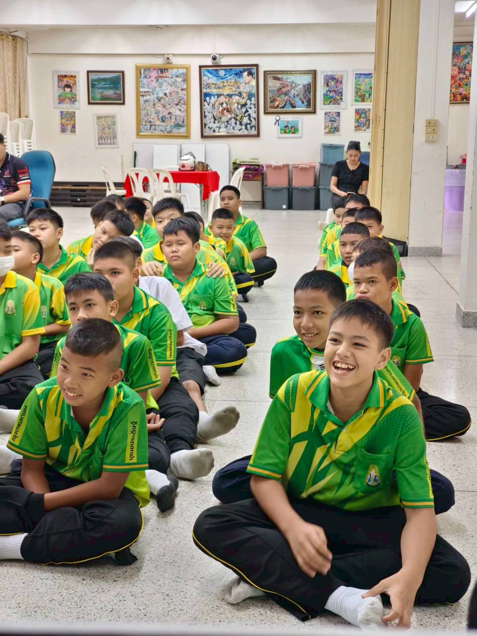 บรรยากาศการอบรม
