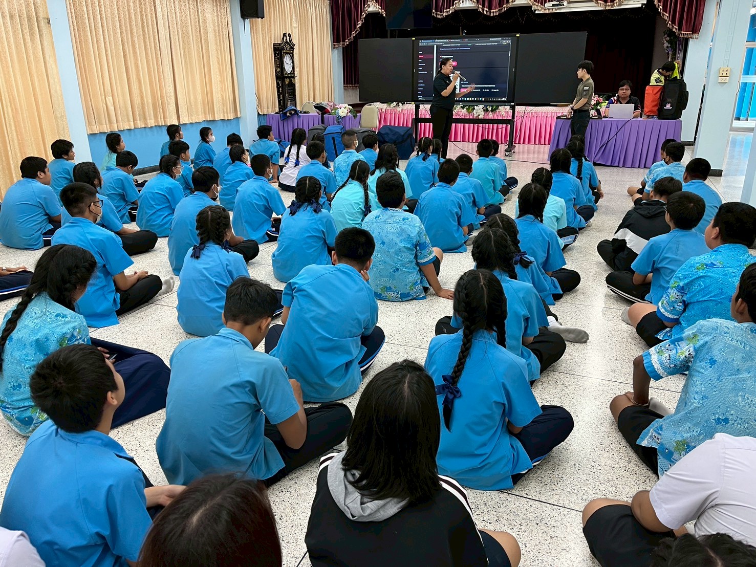 บรรยากาศการอบรม