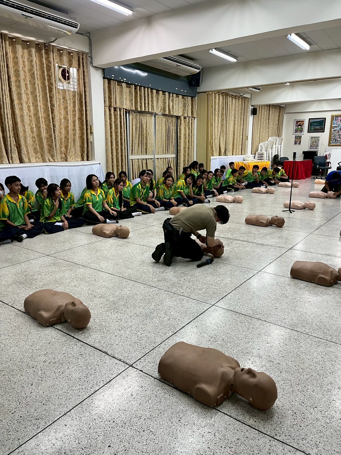 บรรยากาศการอบรม