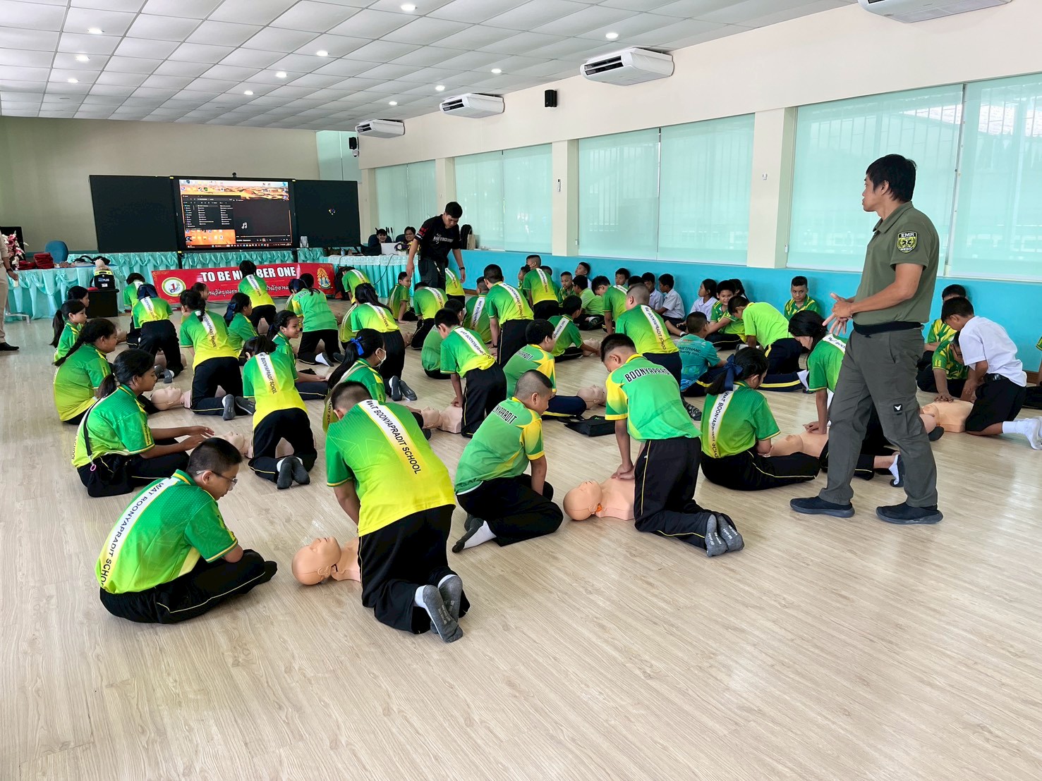 บรรยากาศการอบรม