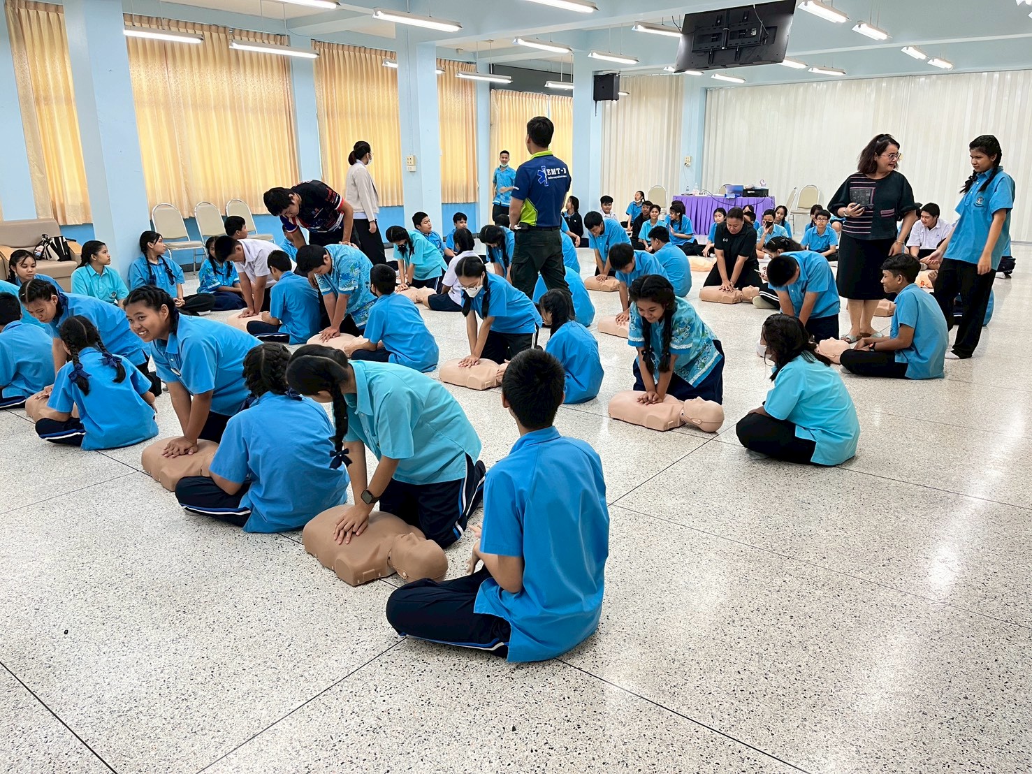 บรรยากาศการอบรม