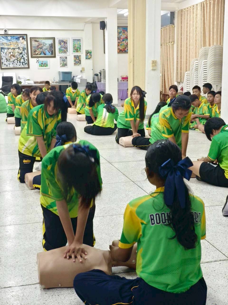 บรรยากาศการอบรม