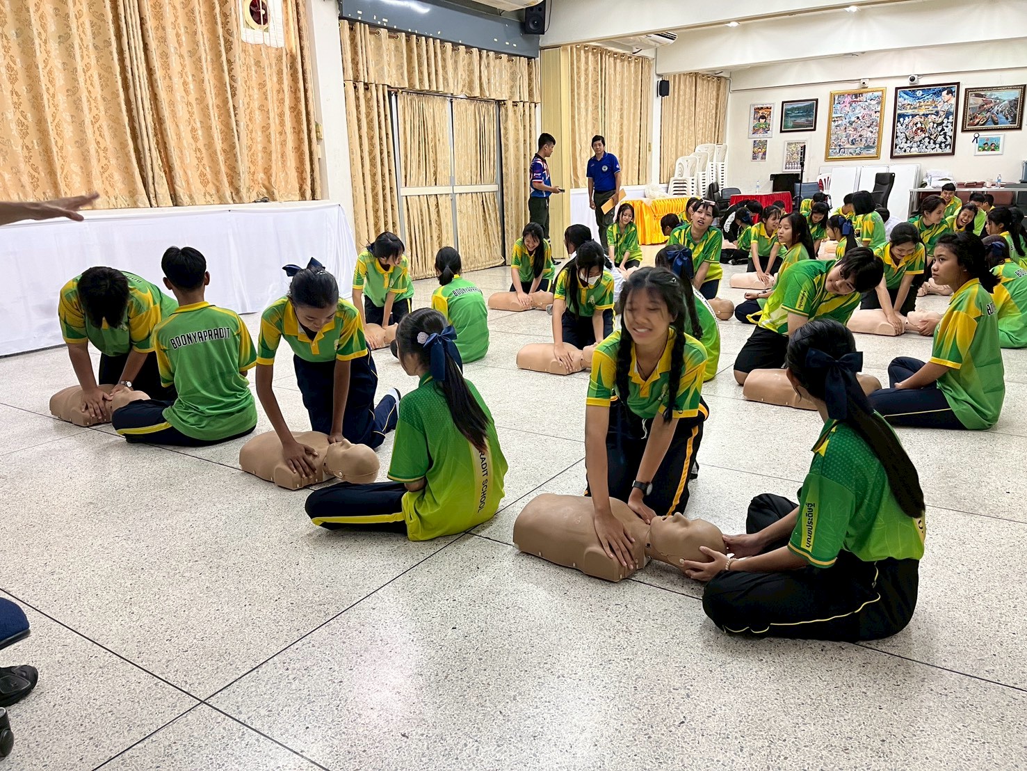 บรรยากาศการอบรม