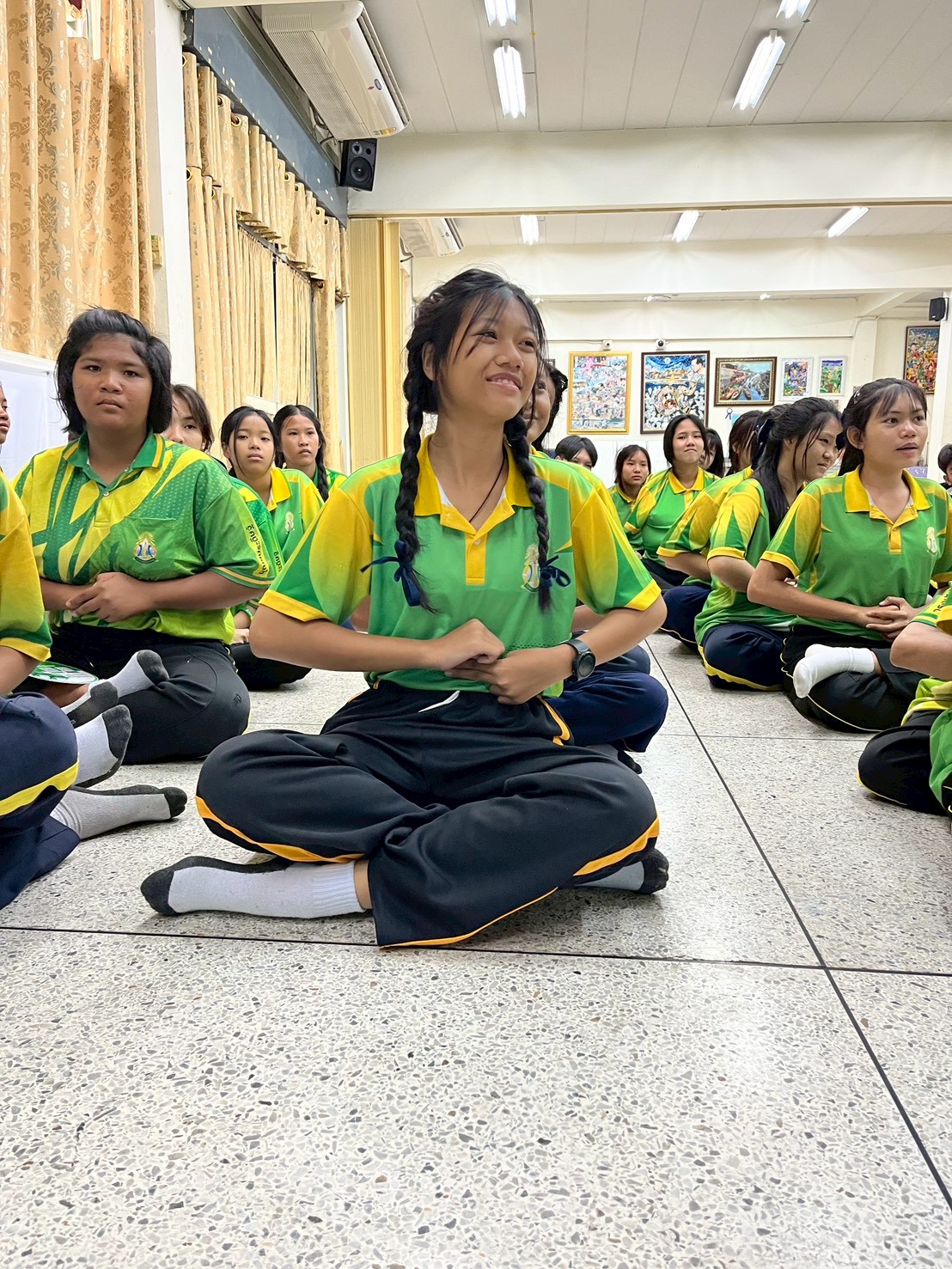 บรรยากาศการอบรม