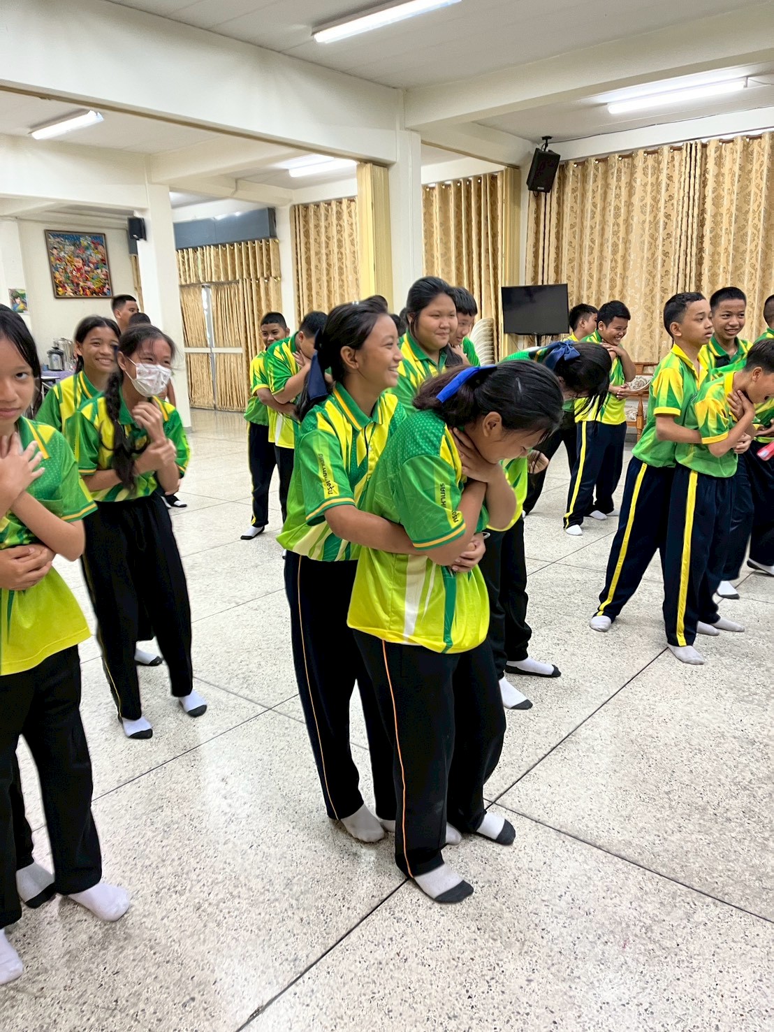 บรรยากาศการอบรม